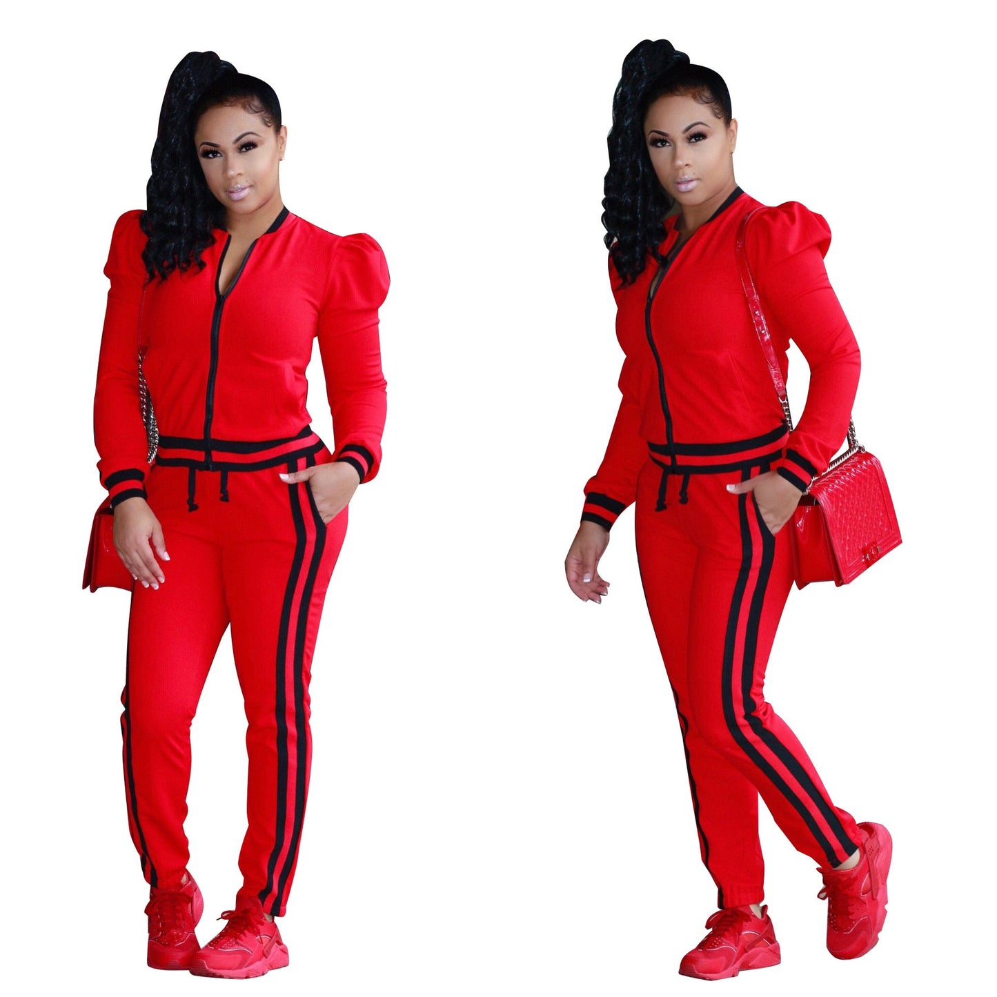 European Casual sportswear sports suit