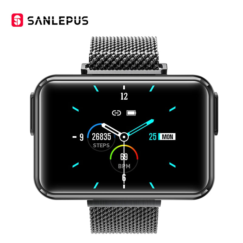 NEW SANLEPUS Smart Watch Men Women Smartwatch With Wireless Headphones Bluetooth Headphones Earbuds Sport Fitness Bracelet