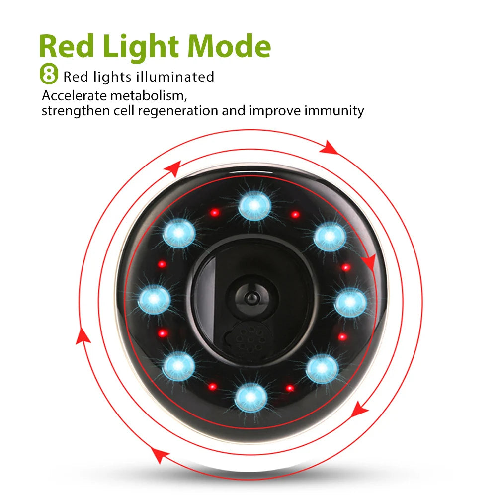 Intelligent Gua Sha LCD Display Cupping Device Body Scraping Massage Relax Meridian Dredging Hot Compress Red Light