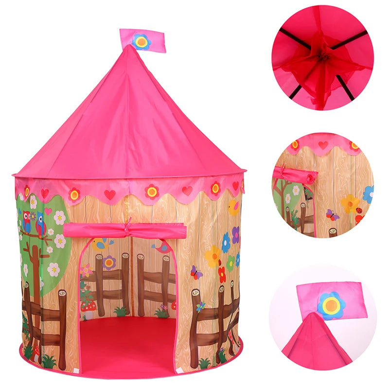 Kids Tent Space Play House Tent Ocean Ball Pool Portable Baby Toys Tent Play House For Kids