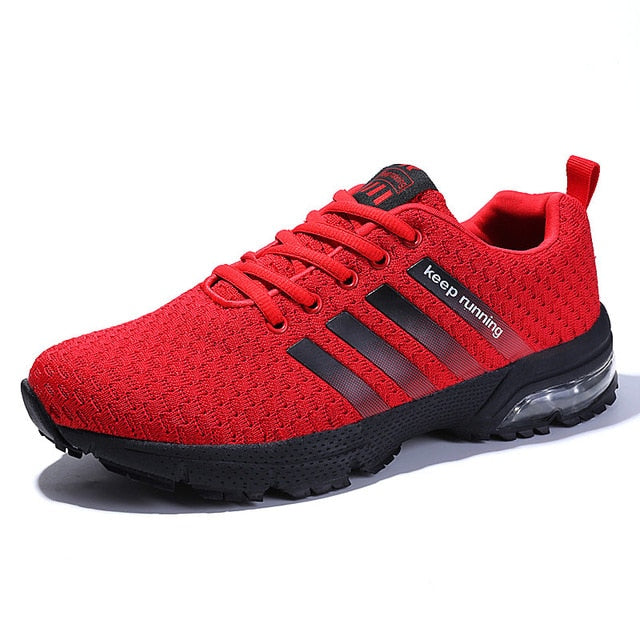 Running Shoes Men Adult Breathable Mehs Sport Shoes Athletic Walking Jogging Fitness Lace-up Couple Sneakers