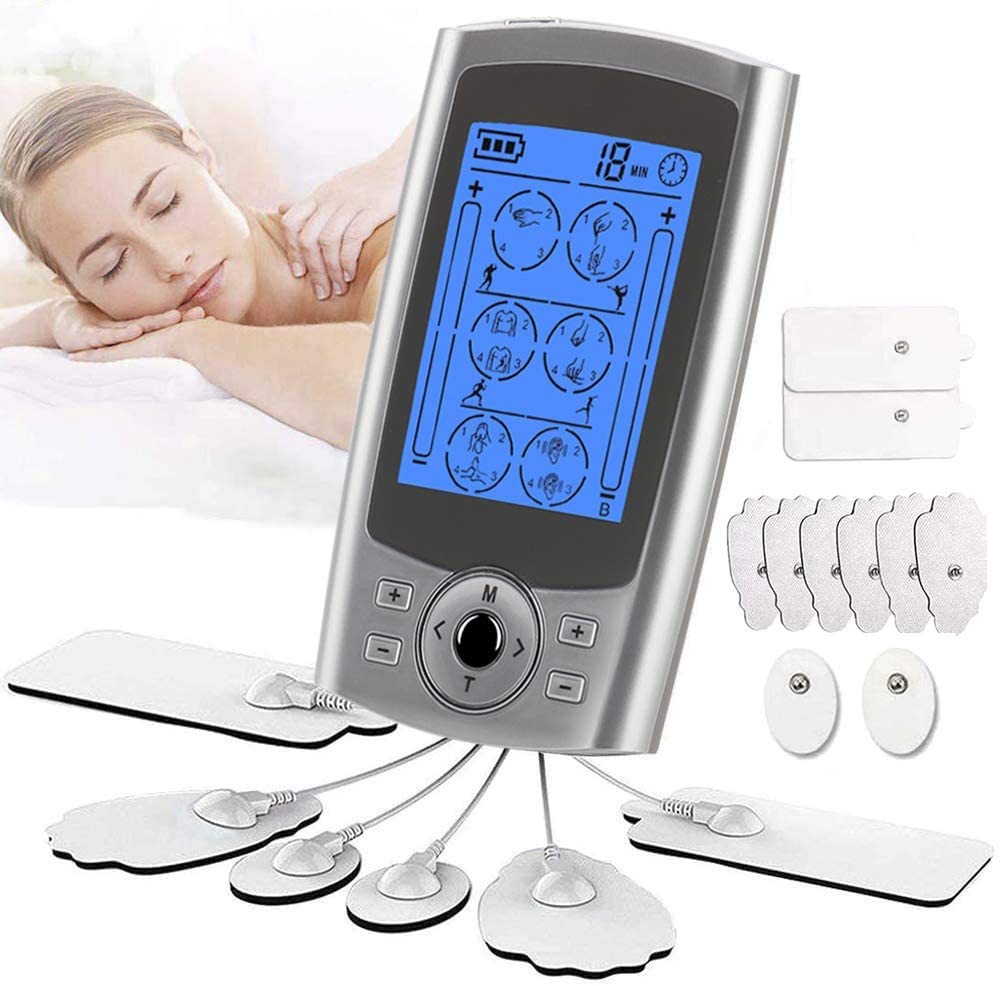 24 Mode Physiotherapy Instrument Tens Intelligent Pulse Full Body Massage Charging Meridian Massager