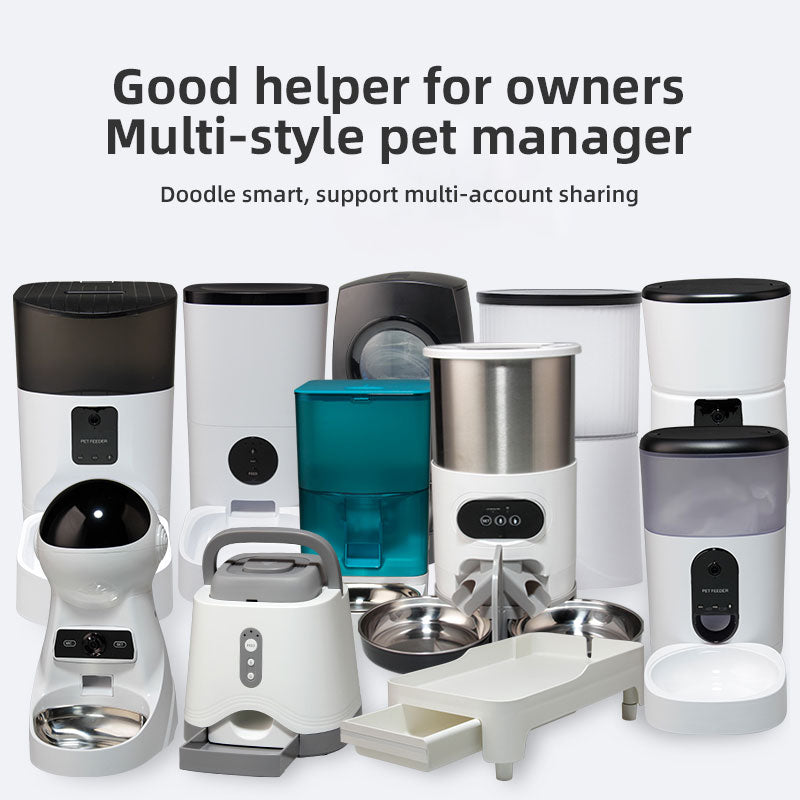 Wifi Smart APP Pet Feeder Household use Microchip Dog Automatic Pet Feeder Automatic Pet Feeder