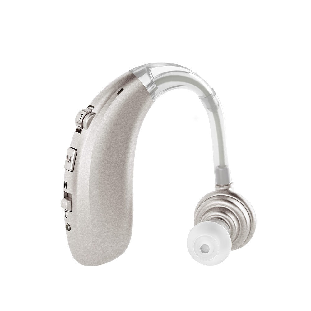 Hearing aid headphone sound amplifier