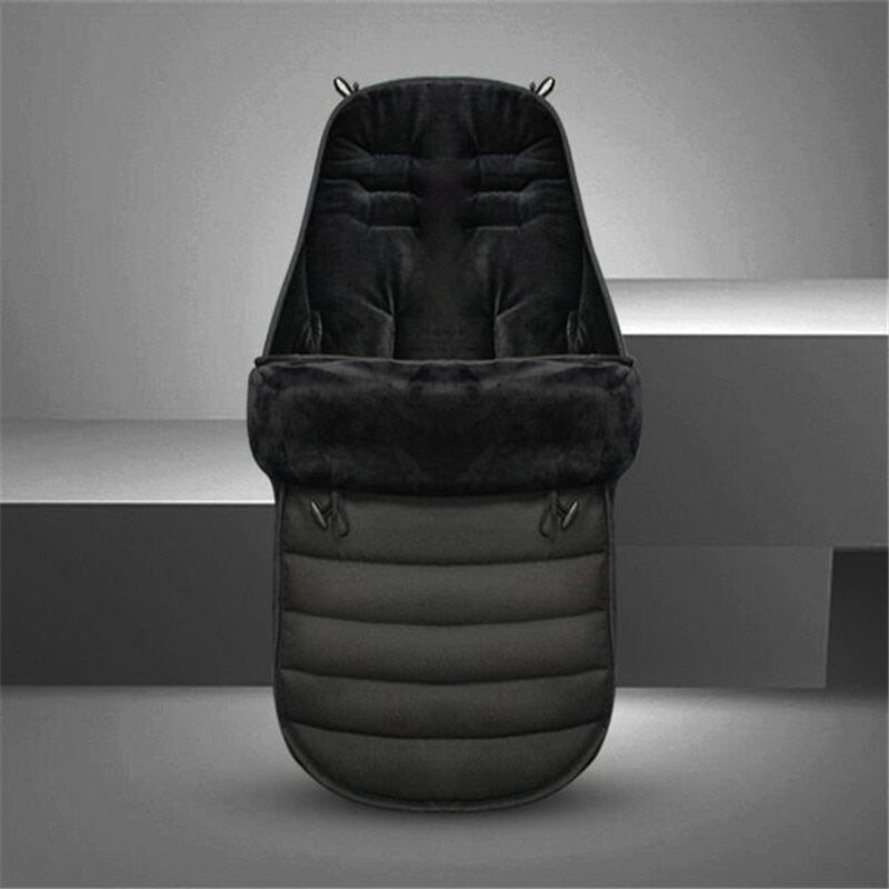 Winter Thick Sleeping Bags Warm Baby Sleepsack Envelope For Newborn Infant Windproof Stroller Cushion Footmuff  Pram