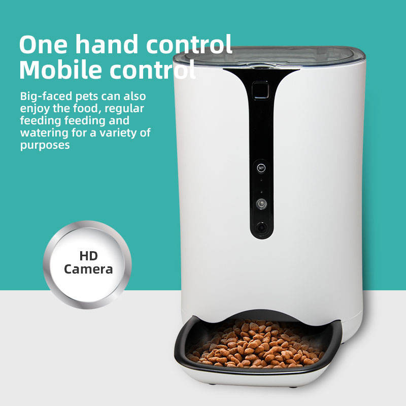 Wifi Smart APP Pet Feeder Household use Microchip Dog Automatic Pet Feeder Automatic Pet Feeder