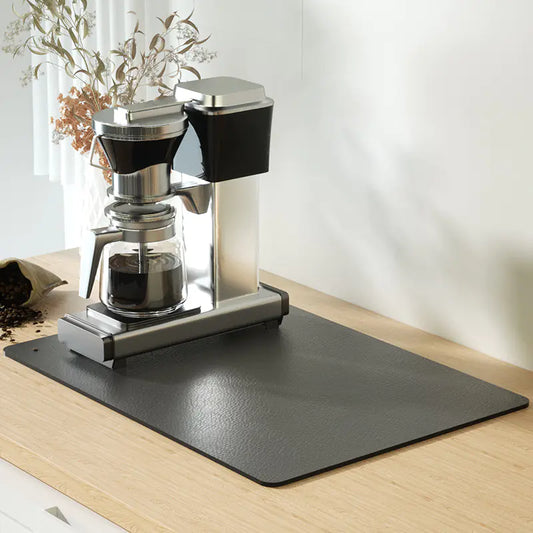 Absorbent Silicone Diatom Mud Kitchen Mat for Utensils