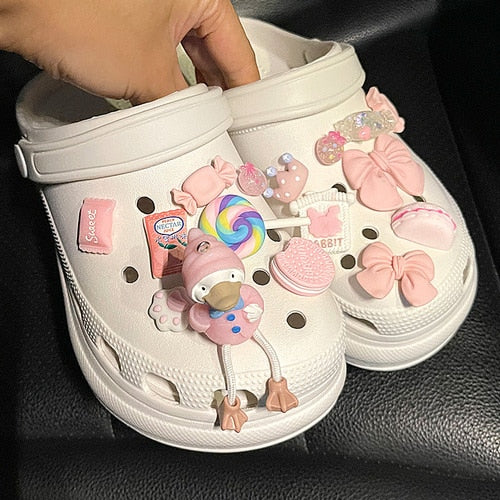 Trendy Rhinestone Croc Charms Designer DIY Quality Women Shoes Charms for JIBS Anime Chain Clogs Buckle Kids Boys Girls Gifts