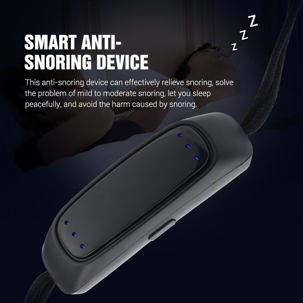 Intelligent Throat Pulse Stop Snoring Device Sleep Instrument Electric Stop Snoring Device Snoring Corrector