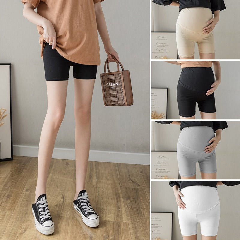 Pregnant Women Yoga Pants Sports Crops Cool Cotton Anti glare Safety Pants Seamless Pants