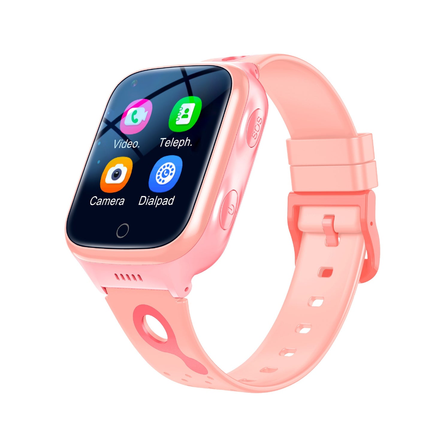 Children's phone watch 4G full network video male and female GPS English multiple languages K9H