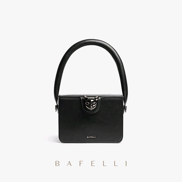 BAFELLI Bag Women's New Niche Light Luxury Box Bag Spring And Summer Original Design Fashion Messenger Bag