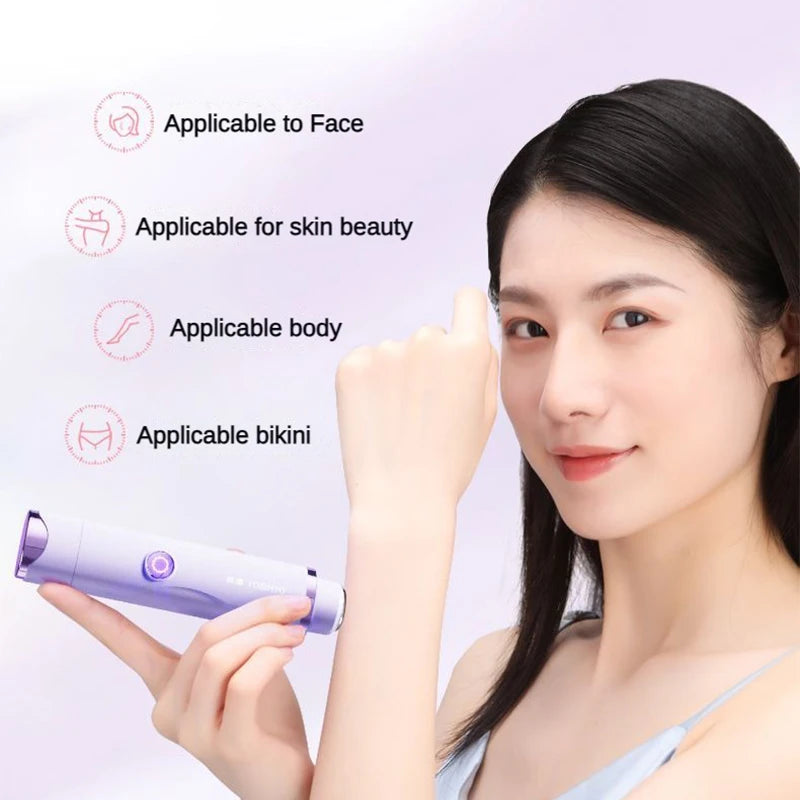 Women Mini Electric Hair Shaver Portable Waterproof Epilators Washable Blade Lady Girl Hair Removal Clipper