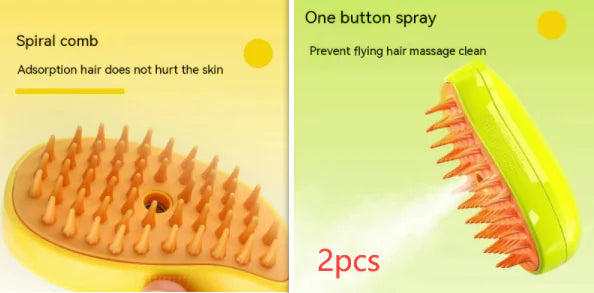 Pet Grooming Massage Brush – Comfortable & Efficient