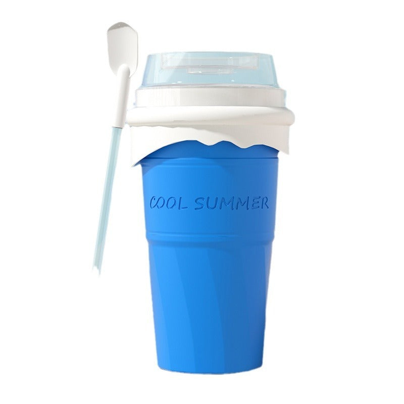 Squeeze Cup Slushy Maker Slushie DIY Plastic Squeeze Cups Double Layer Slushy Maker Smoothie Ice Cups