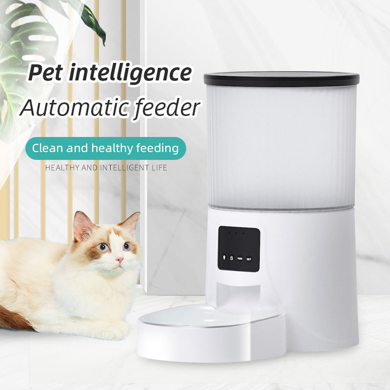 Wifi Smart APP Pet Feeder Household use Microchip Dog Automatic Pet Feeder Automatic Pet Feeder