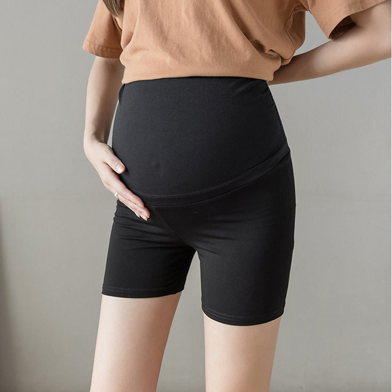 Pregnant Women Yoga Pants Sports Crops Cool Cotton Anti glare Safety Pants Seamless Pants