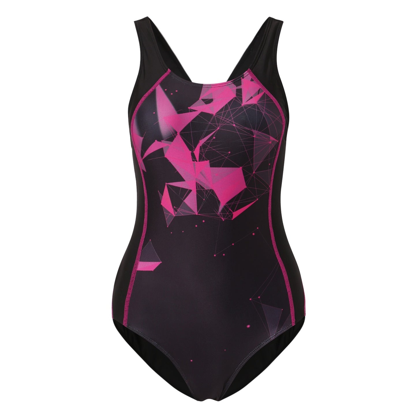 Sports competition one-piece swimsuit, women's sense, backless hot spring swimsuit