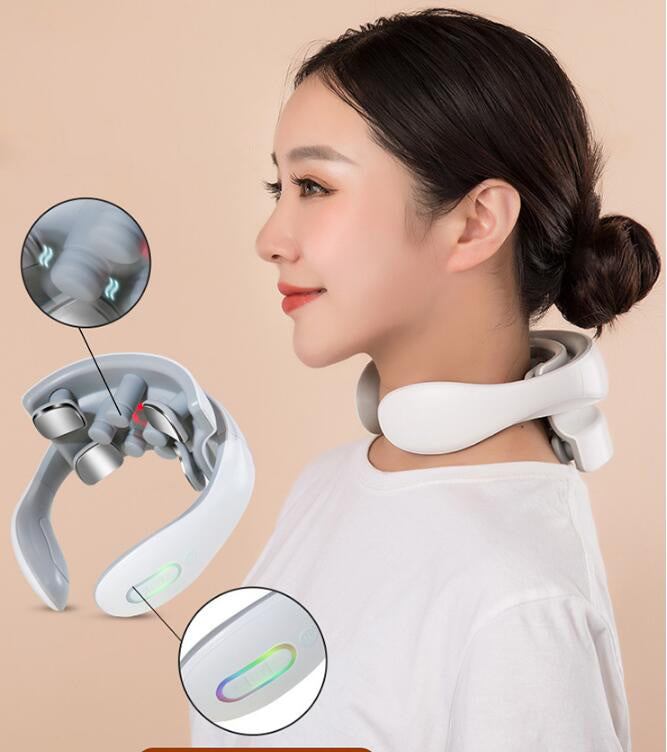 Cervical Massager Neck Massager Massage Pillow Shoulder Neck Hot Compress Physiotherapy Home Intelligent Neck Protector