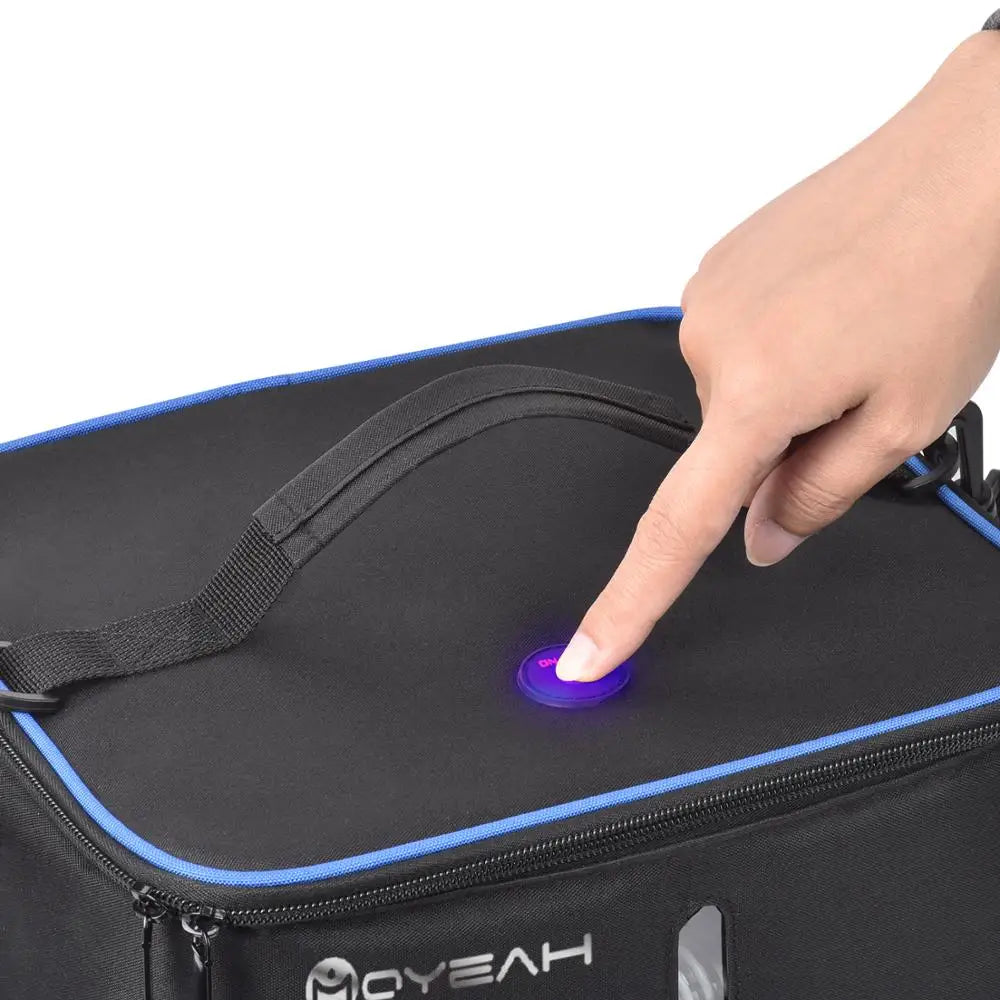 UV Led&Ozone Sterilizer Bag Portable Ozone Disinfector Case For Sanitizling CPAP machines Mask Tube and other accessories