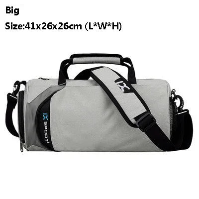 Men Gym Bags For Fitness Training Outdoor Travel Sport Bag Multifunction Dry Wet Separation Bags Sac De Sport