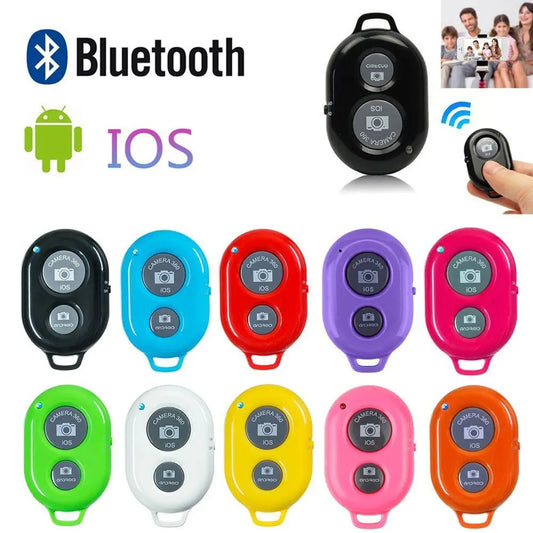 Wireless Bluetooth Smart Phone Camera Remote Control Shutter For Selfie Stick Monopod compatible Android IOS iPhone X iPhone 8