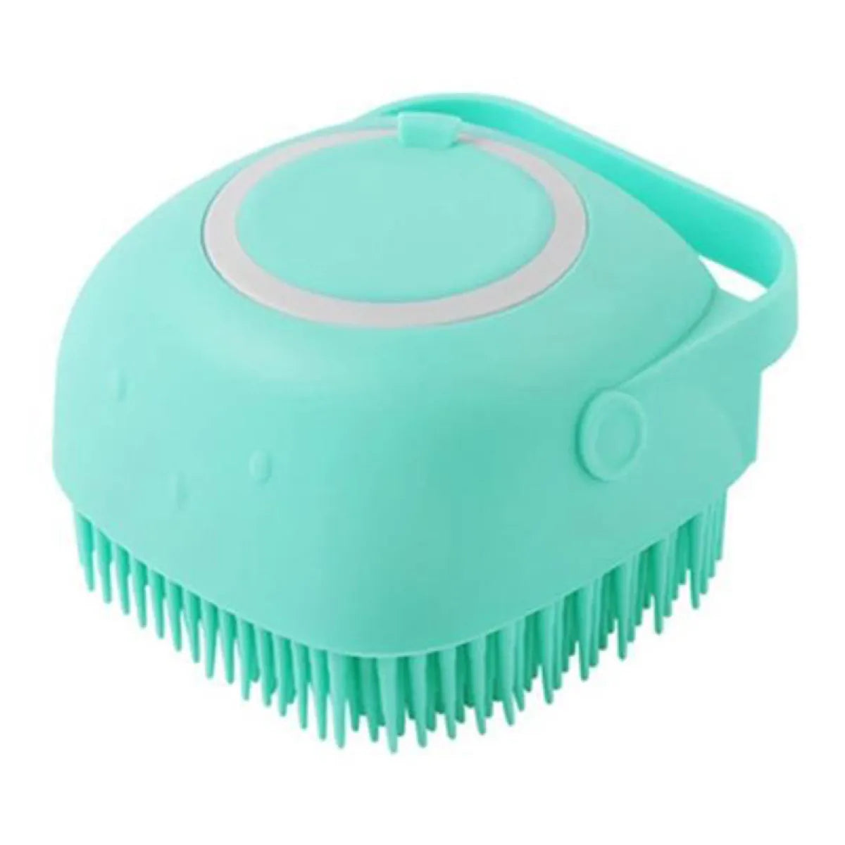 Silicone Pet Bath Brush – Gentle Grooming & Shampoo Massager
