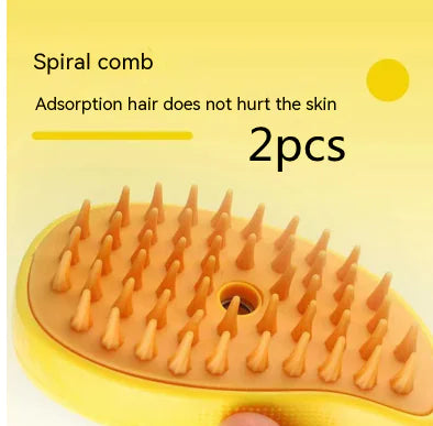Pet Grooming Massage Brush – Comfortable & Efficient