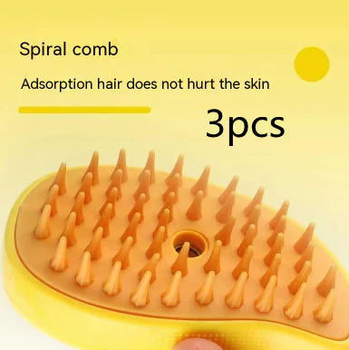 Pet Grooming Massage Brush – Comfortable & Efficient