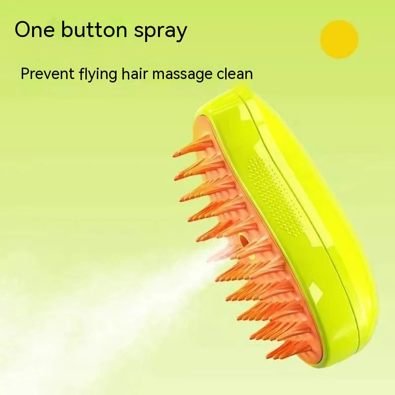Pet Grooming Massage Brush – Comfortable & Efficient