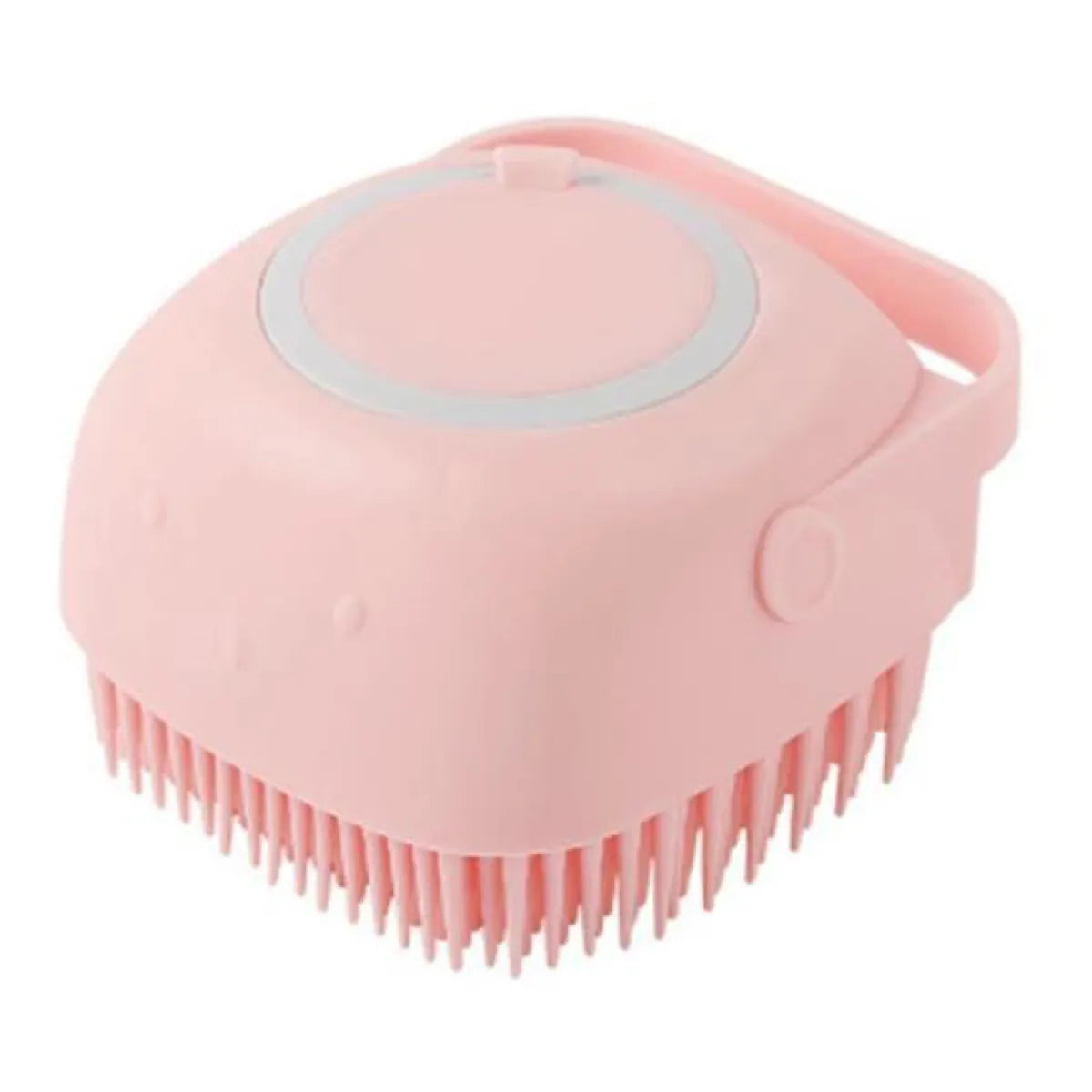 Silicone Pet Bath Brush – Gentle Grooming & Shampoo Massager
