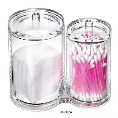 Acrylic Nail Tool Storage Bucket with Brush Holder