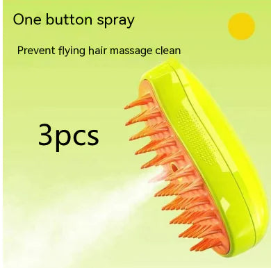 Pet Grooming Massage Brush – Comfortable & Efficient
